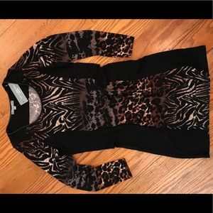 NWT NY Collection Dress, Tiger Print